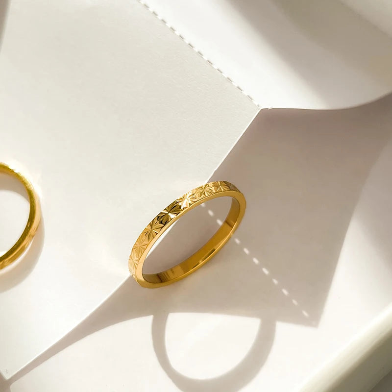 Damen Ring | 18k vergoldet