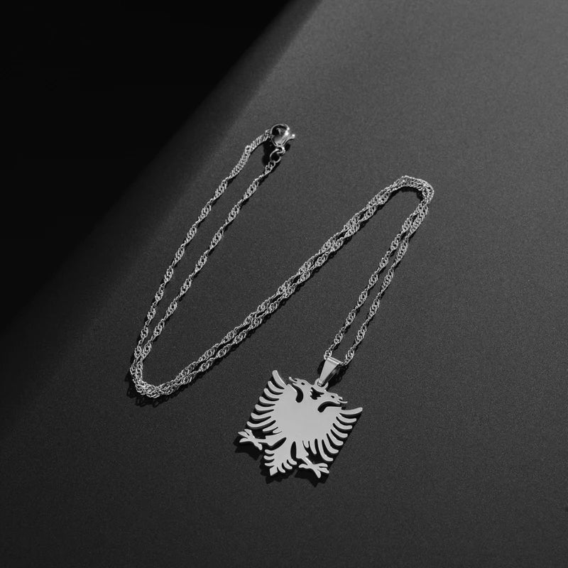 Albanien Halskette| 18K Vergoldet | Für Herren und Damen