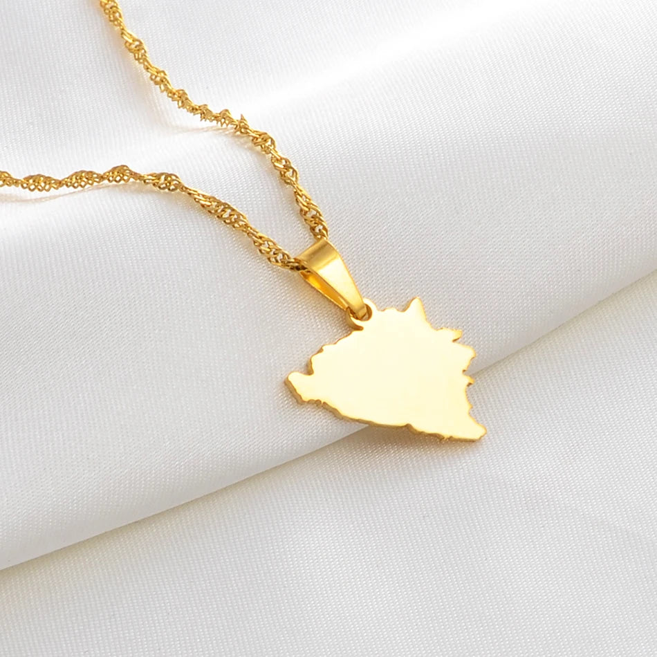 Bosnien Halskette | 18k Vergoldete | Für Herren und Damen