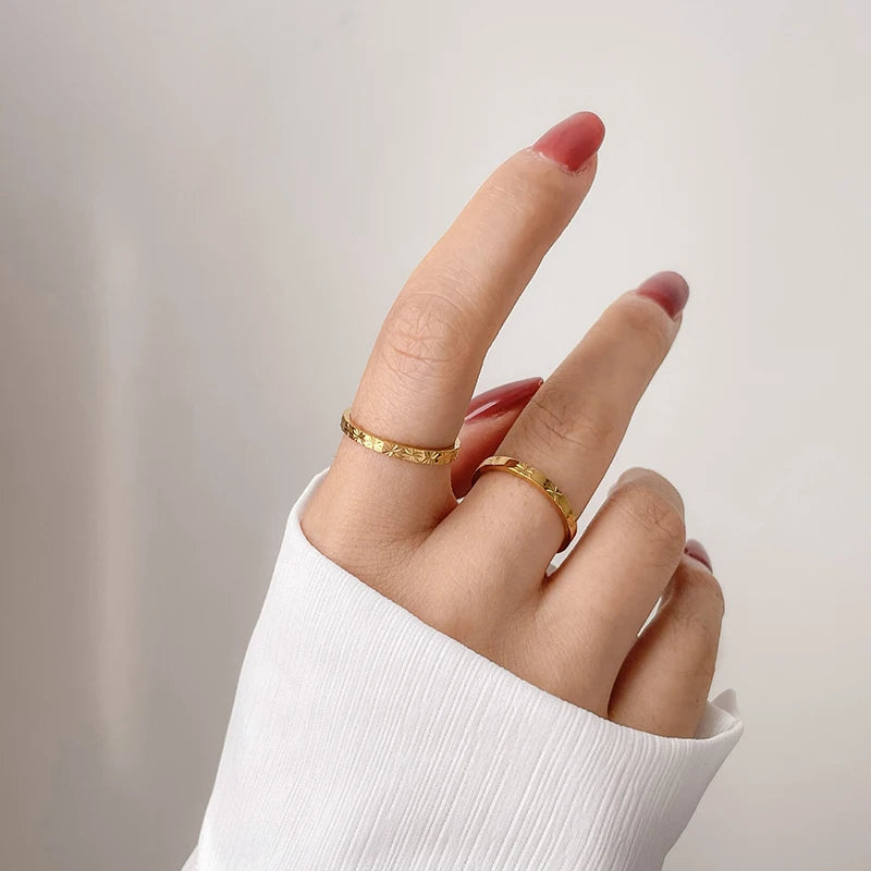 Damen Ring | 18k vergoldet