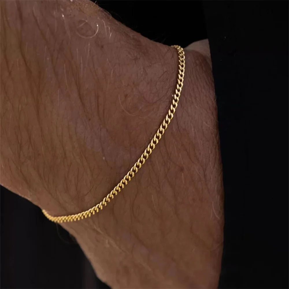 Feines Cuban Link Armband